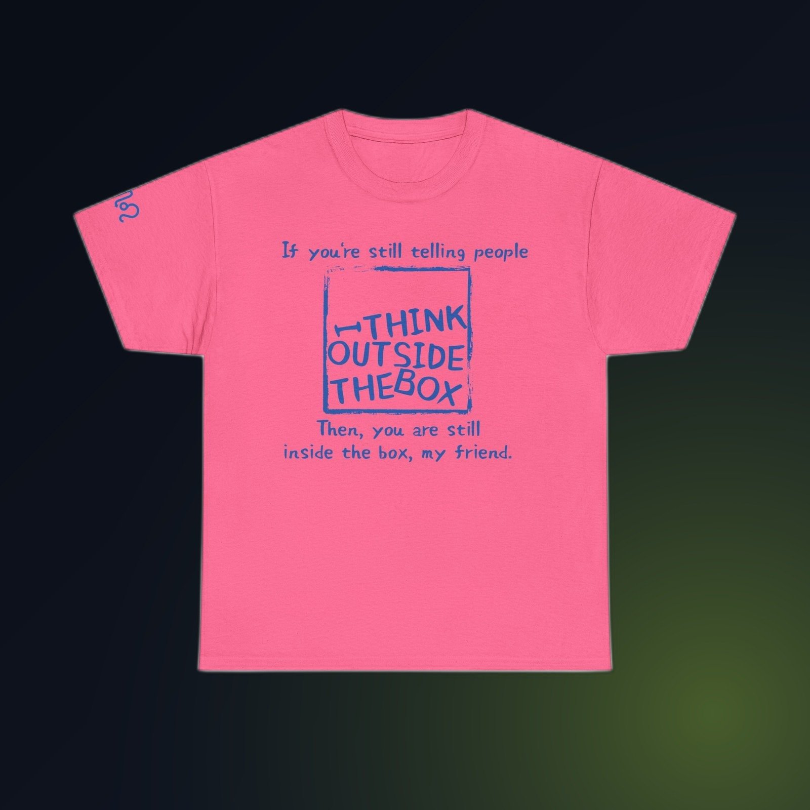 Safety Pink Gildan 5000 unisex t-shirt