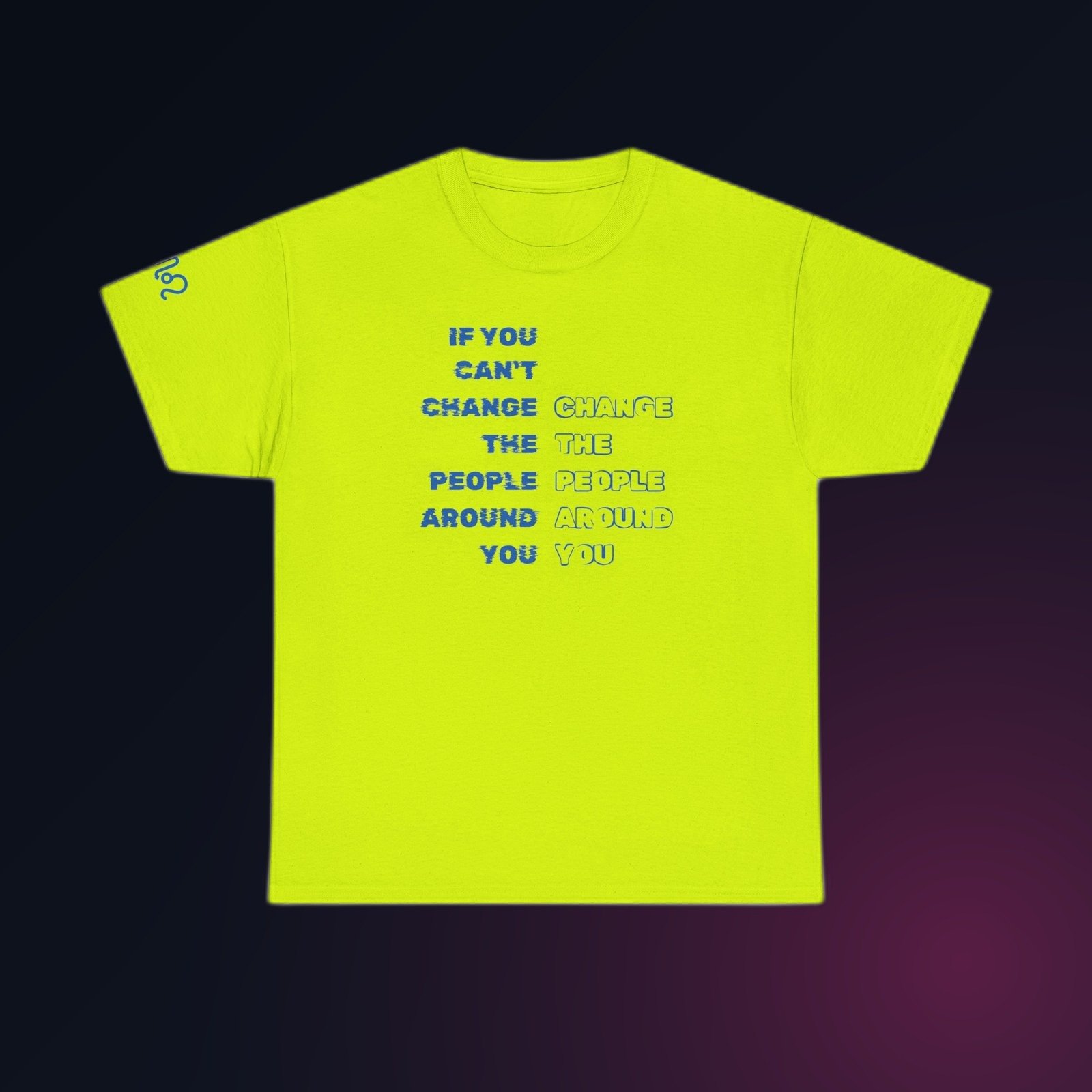 Safety Green Gildan 5000 unisex t-shirt