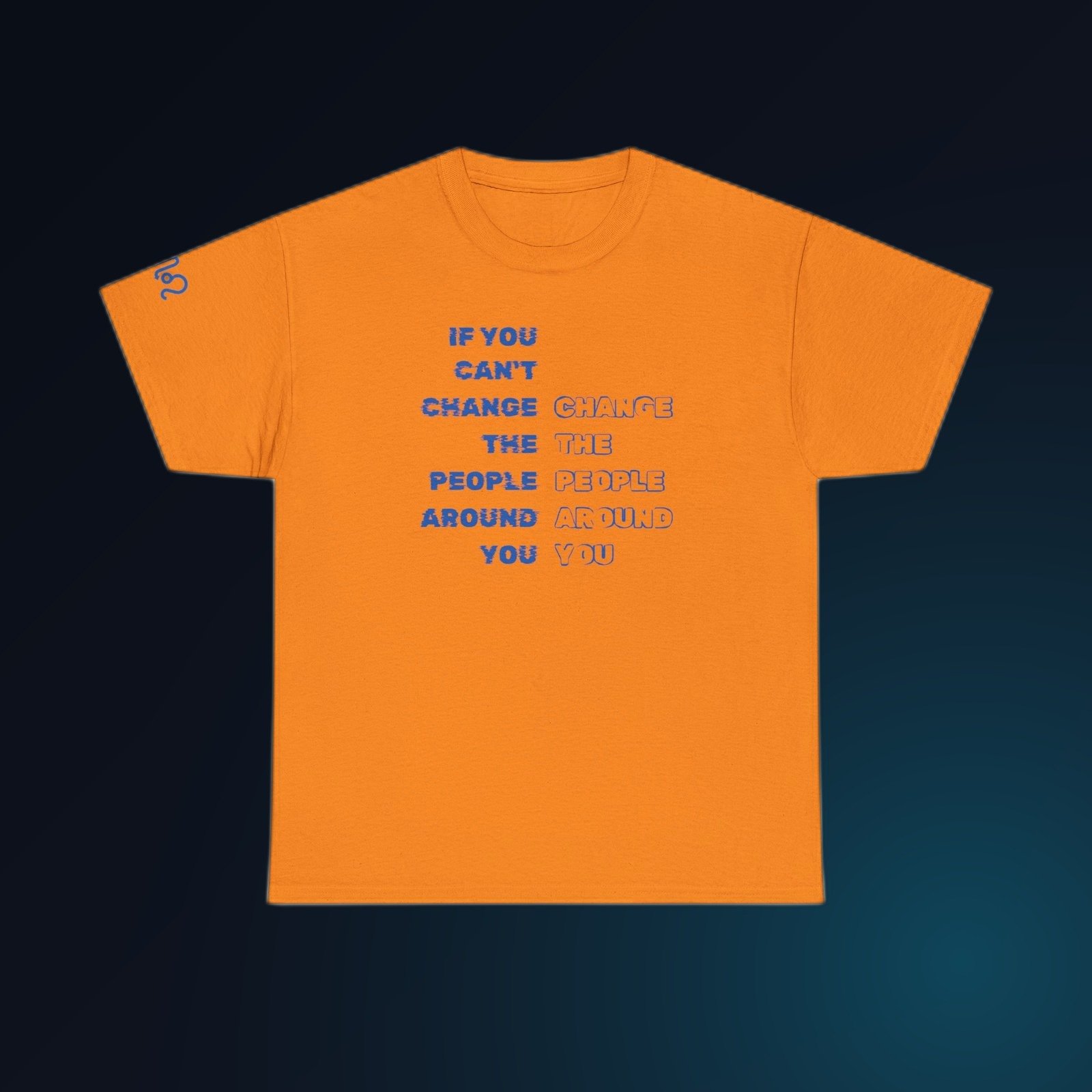 Safety Orange Gildan 5000 unisex t-shirt
