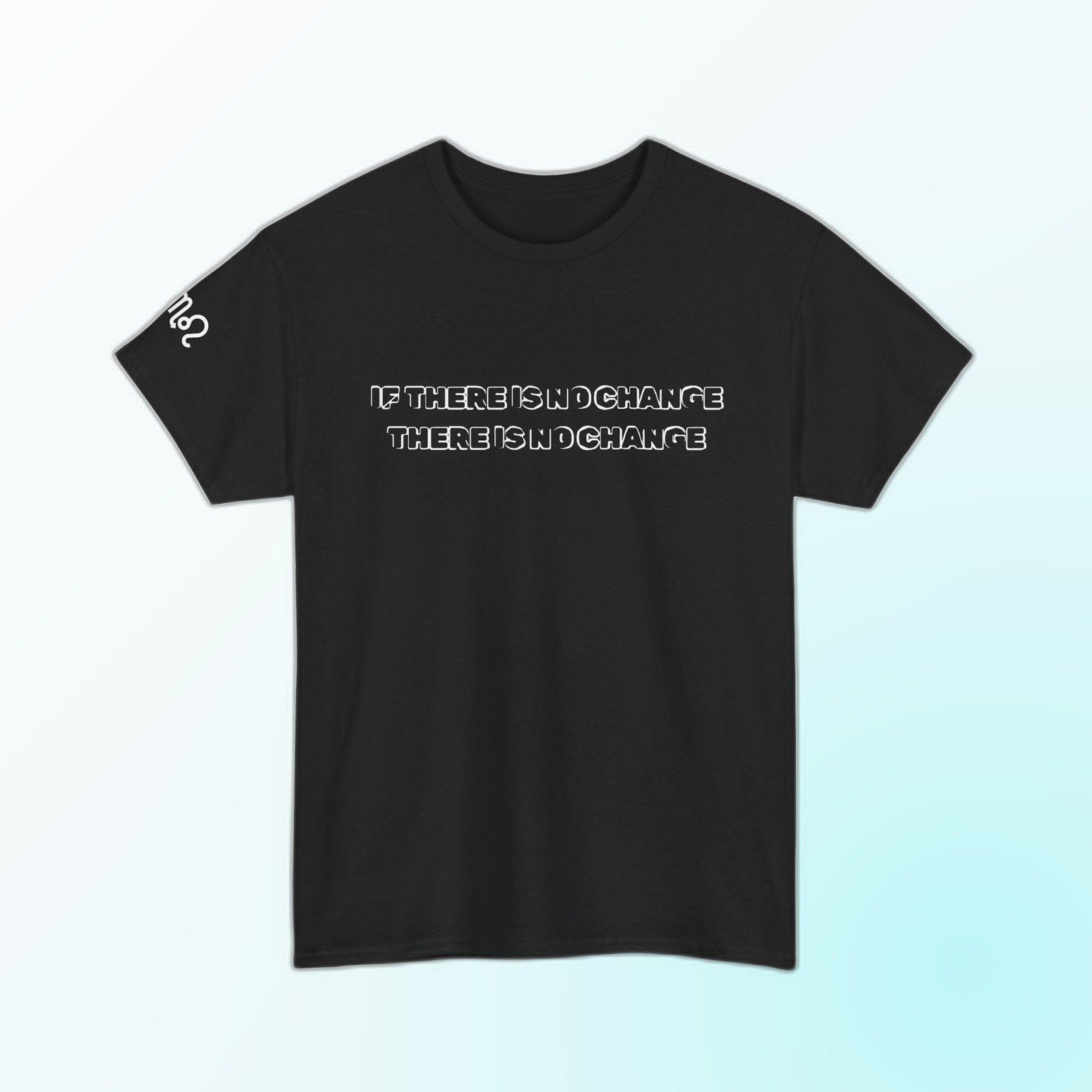 Black Gildan 5000 unisex t-shirt