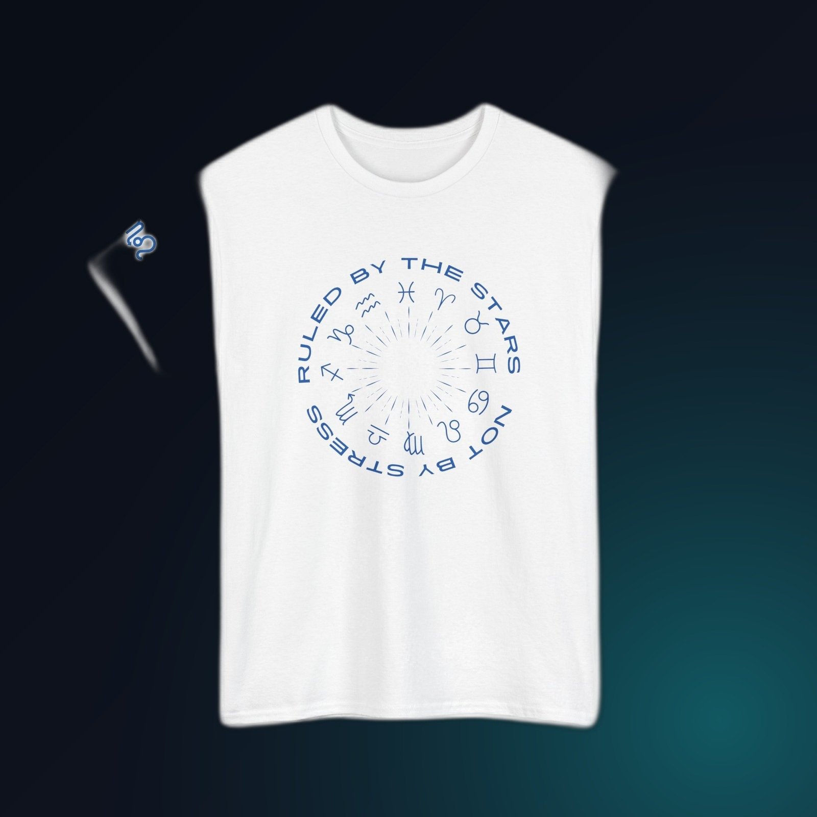 White Gildan 5000 unisex t-shirt
