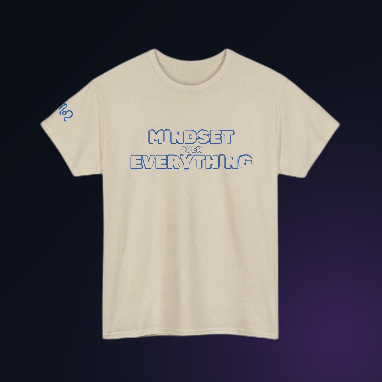 Sand Gildan 5000 unisex t-shirt