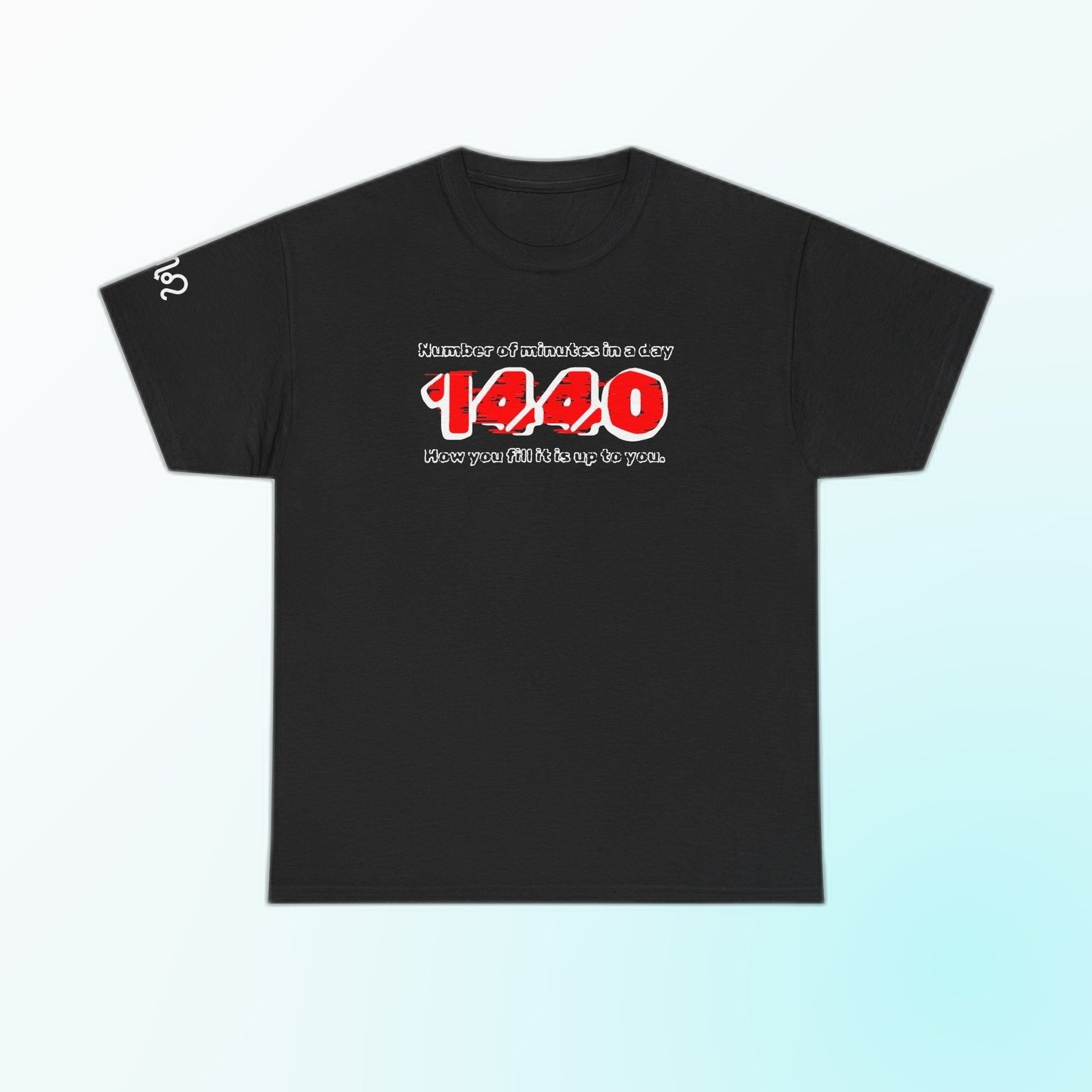 Black Gildan 5000 unisex t-shirt