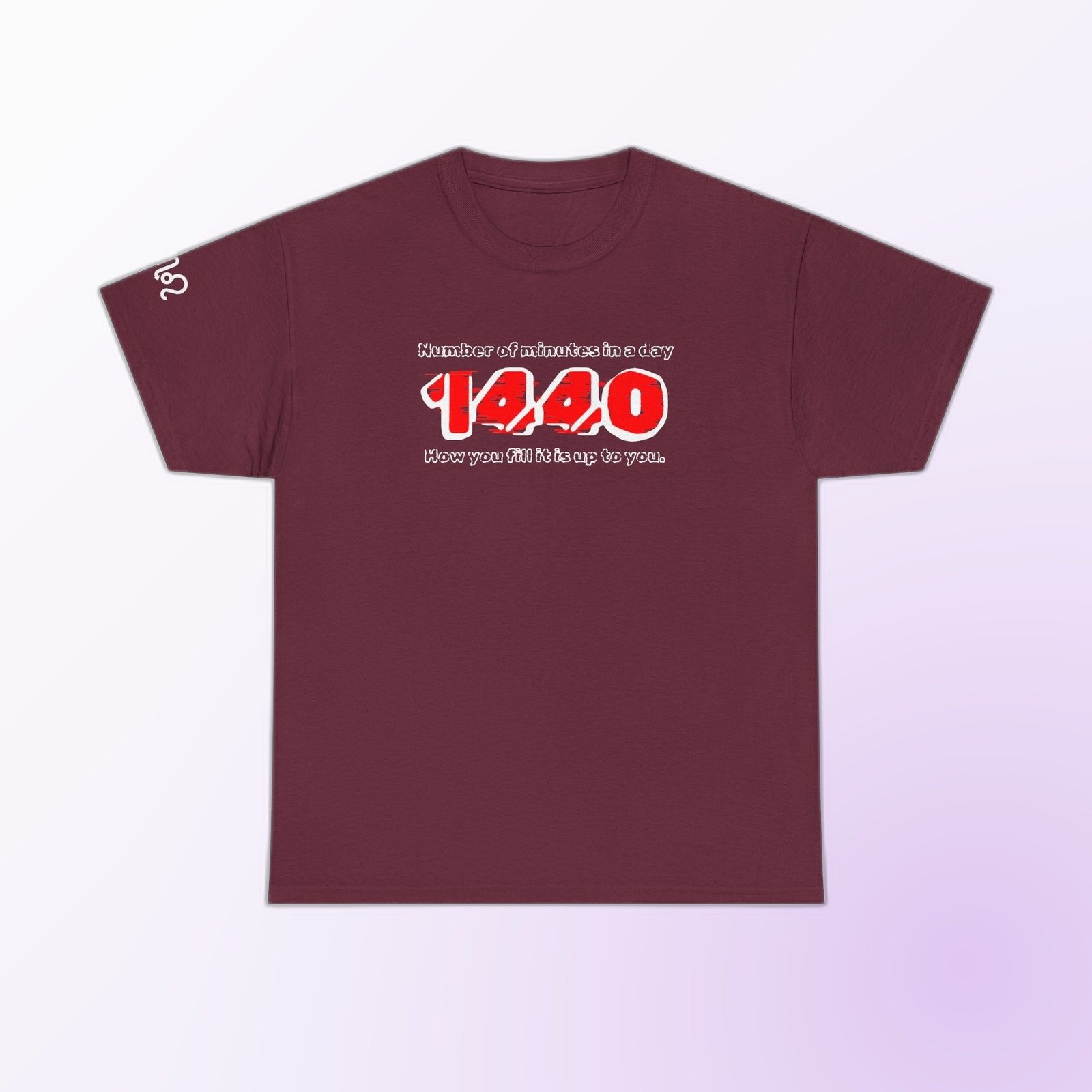 Maroon Gildan 5000 unisex t-shirt