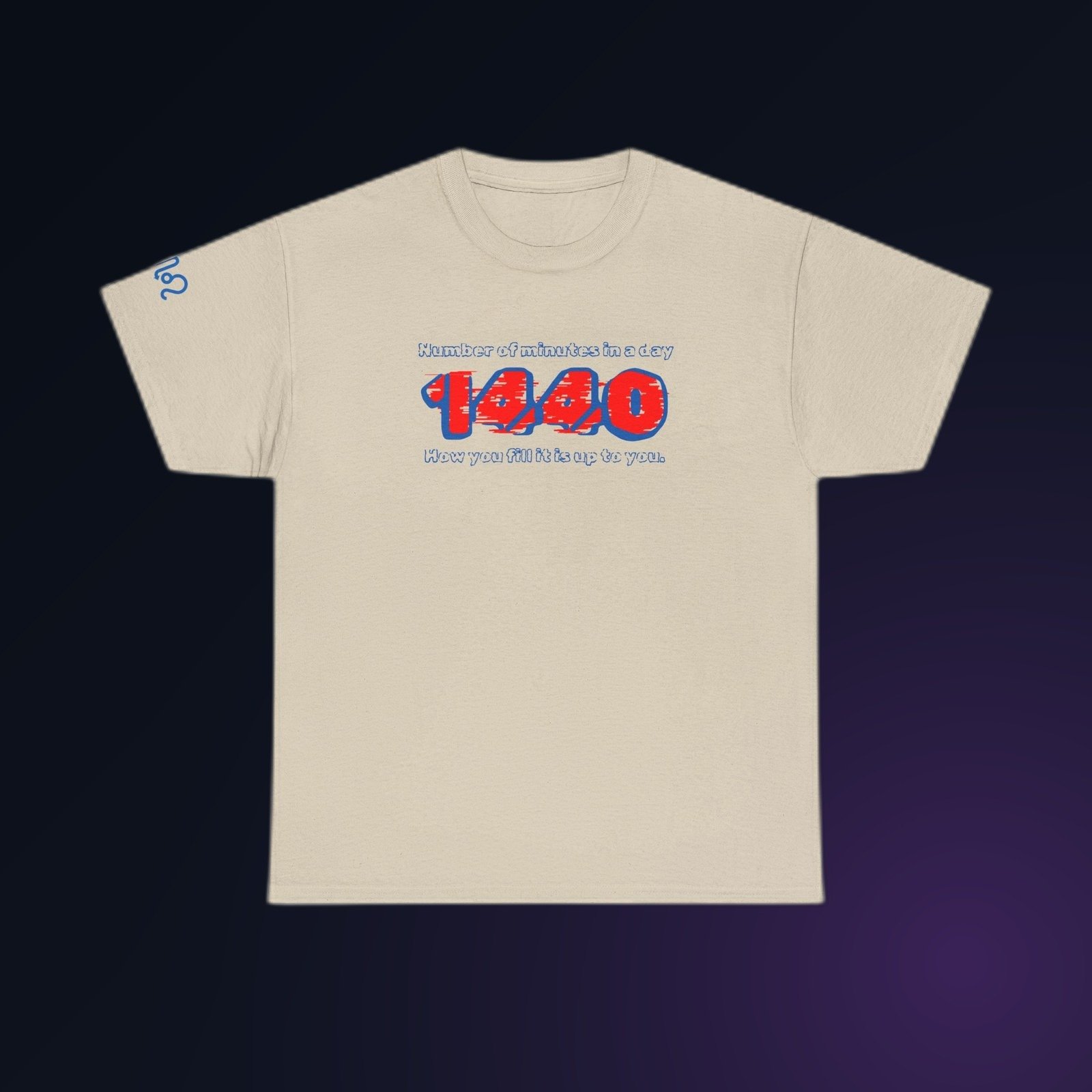 Sand Gildan 5000 unisex t-shirt