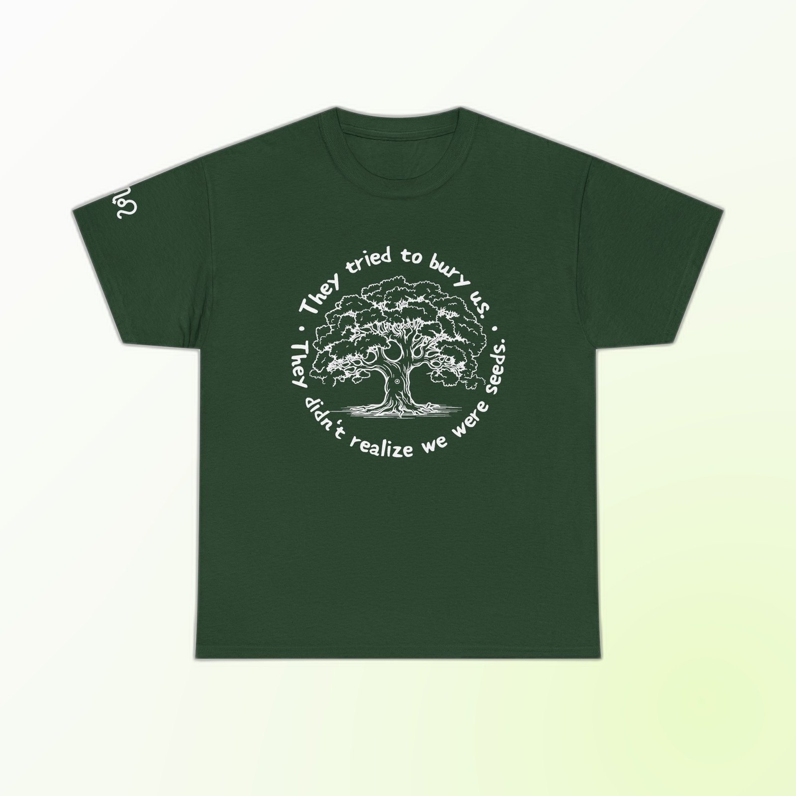 Forest Green Gildan 5000 unisex t-shirt